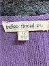 Indigo Thread Co. Purple Sleeveless Blouse Size 1X - photo 7