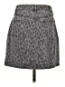 Level 99 Animal Print Gray Denim Skirt Size 27 waist - photo 2