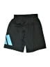 Adidas 100% Recycled Polyester Color Block Black Athletic Shorts Size 7 - photo 2