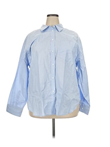 J.Crew 3/4 Sleeve Button-Down Shirt (view 1)
