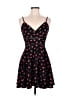 Mi ami Hearts Black Cocktail Dress Size M - photo 1