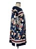 JM Collection Blue Kimono Size L - photo 4