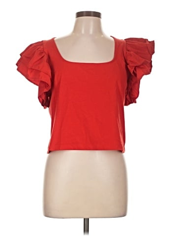A New Day Short Sleeve Top (view 1)