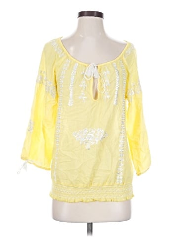 Calypso St. Barth 3/4 Sleeve Blouse (view 1)