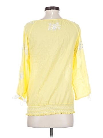 Calypso St. Barth 3/4 Sleeve Blouse (view 2)