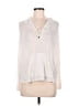 Full Tilt White Long Sleeve Top Size M - photo 1