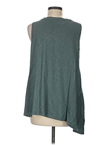 LOGO by Lori Goldstein Sleeveless Top (view 2)