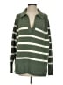 Aerie Stripes Green Pullover Sweater Size S - photo 1