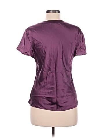Allegory Short Sleeve Silk Top (view 2)