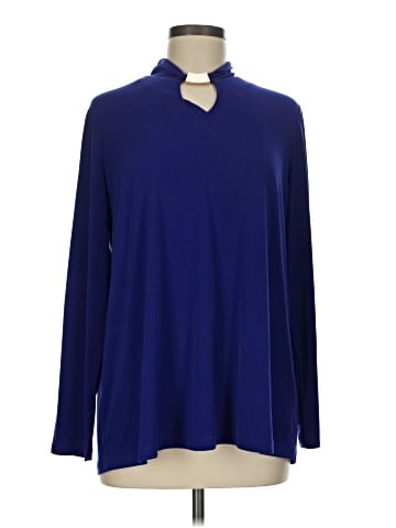 Susan Graver Long Sleeve Blouse (view 1)