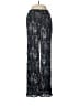 Lala. Print Black Casual Pants Size M - photo 1