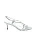 Fioni Metallic Silver Sandals Size 7 - photo 1