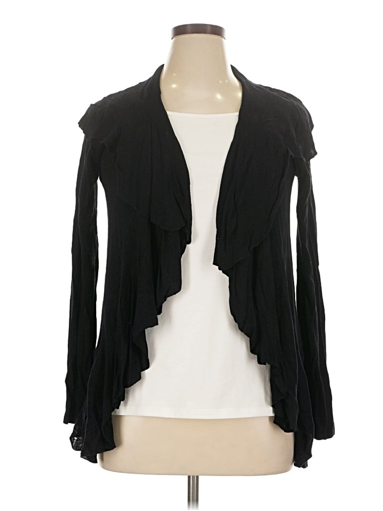 Pre-owned Belldini Cardigan Sweater In Black