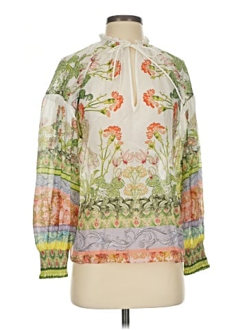Alice + Olivia Long Sleeve Blouse (view 1)