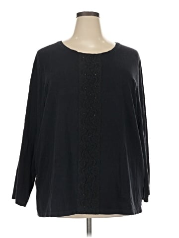 Liz & Me for Catherines Long Sleeve T-Shirt (view 1)