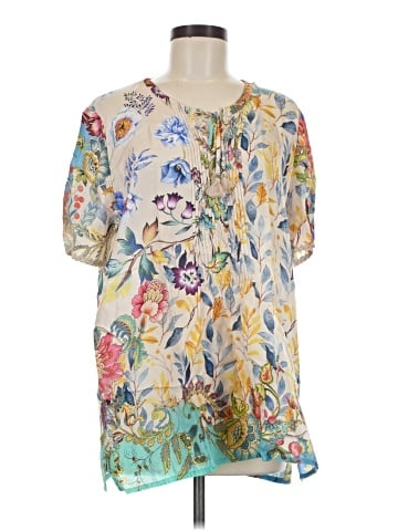 Johnny Was Short Sleeve Blouse (view 1)