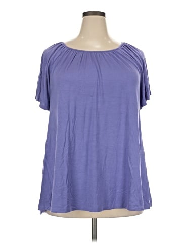 Lane Bryant Short Sleeve Blouse (view 1)