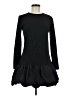 Express Solid Black Casual Dress Size M - photo 1