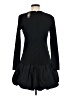 Express Solid Black Casual Dress Size M - photo 2