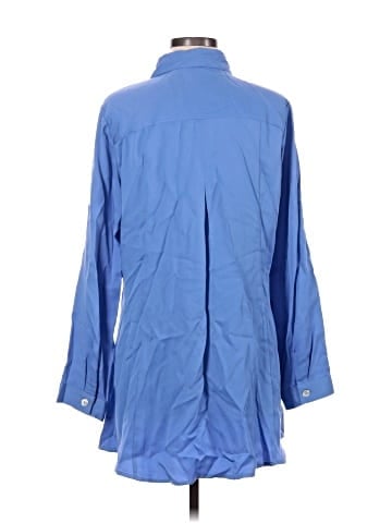 Soft Surroundings 3/4 Sleeve Button-Down Shirt (view 2)