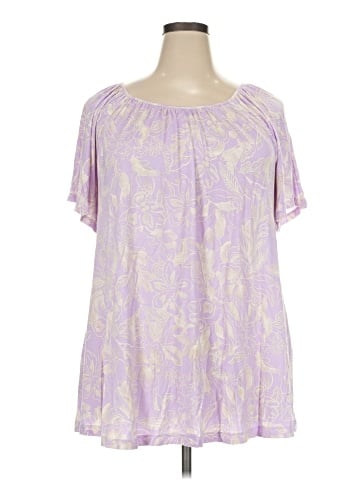Lane Bryant Short Sleeve Blouse (view 1)