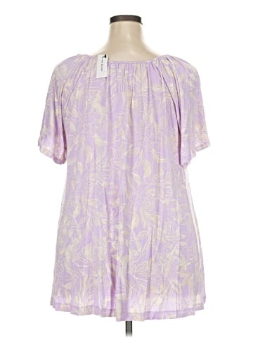 Lane Bryant Short Sleeve Blouse (view 2)