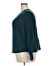 Jessica Simpson Solid Teal Pullover Sweater Size XXL - photo 5