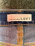 Ann Taylor LOFT Chevron-herringbone Blue Jeans Size 00 - photo 7