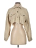 12th Tribe 100% Cotton Tan Jacket Size S - photo 1