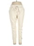 Ebb & Flow Solid Ivory Casual Pants Size XL - photo 1