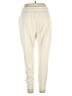 Ebb & Flow Solid Ivory Casual Pants Size XL - photo 2