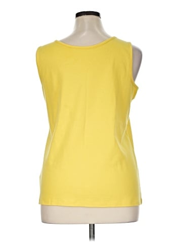 Lands' End Sleeveless T-Shirt (view 2)