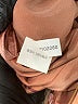 Kay Unger 100% Silk Chevron-herringbone Brown Silk Skirt Size 2 - photo 5