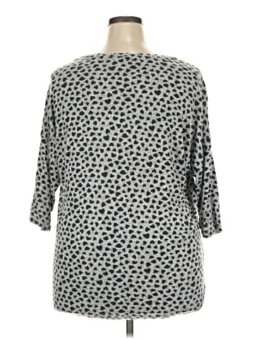 PREMISE 3/4 Sleeve Top (view 2)