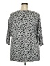 PREMISE Gray 3/4 Sleeve Top Size 2X - photo 2