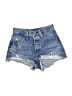 Levi's Blue Denim Shorts Size S (estimated) - photo 1