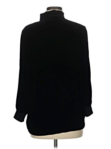 Lafayette 148 New York Long Sleeve Blouse (view 2)