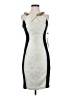 Jax 100% Polyester Ivory Cocktail Dress Size 2 - photo 1