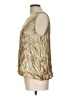 Unbranded Metallic Gold Sleeveless Blouse Size L - photo 5