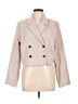BCBGeneration 100% Polyester Checkered-gingham Ivory Blazer Size L - photo 1