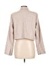 BCBGeneration 100% Polyester Checkered-gingham Ivory Blazer Size L - photo 2