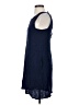 Gap 100% Polyester Solid Blue Casual Dress Size XS - photo 5