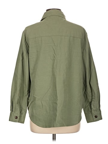 Kensie 3/4 Sleeve Button-Down Shirt (view 2)