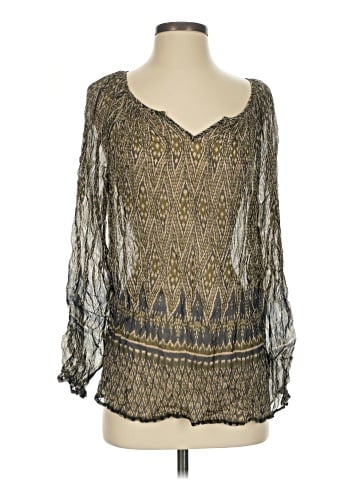 Lucky Brand Long Sleeve Blouse (view 1)