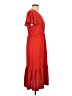 Max Studio Red Casual Dress Size L - photo 4