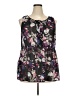 Torrid 100% Polyester Black Sleeveless Blouse Size 2X Plus (2) - photo 1