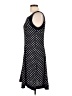 Chaps Polka Dots Black Casual Dress Size L - photo 5
