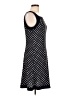 Chaps Polka Dots Black Casual Dress Size L - photo 4