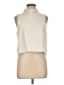 Tibi Ivory Sleeveless Blouse Size 8 - photo 1