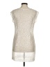 Kohl's 100% Polyester Metallic Silver Cocktail Dress Size 6 - photo 2